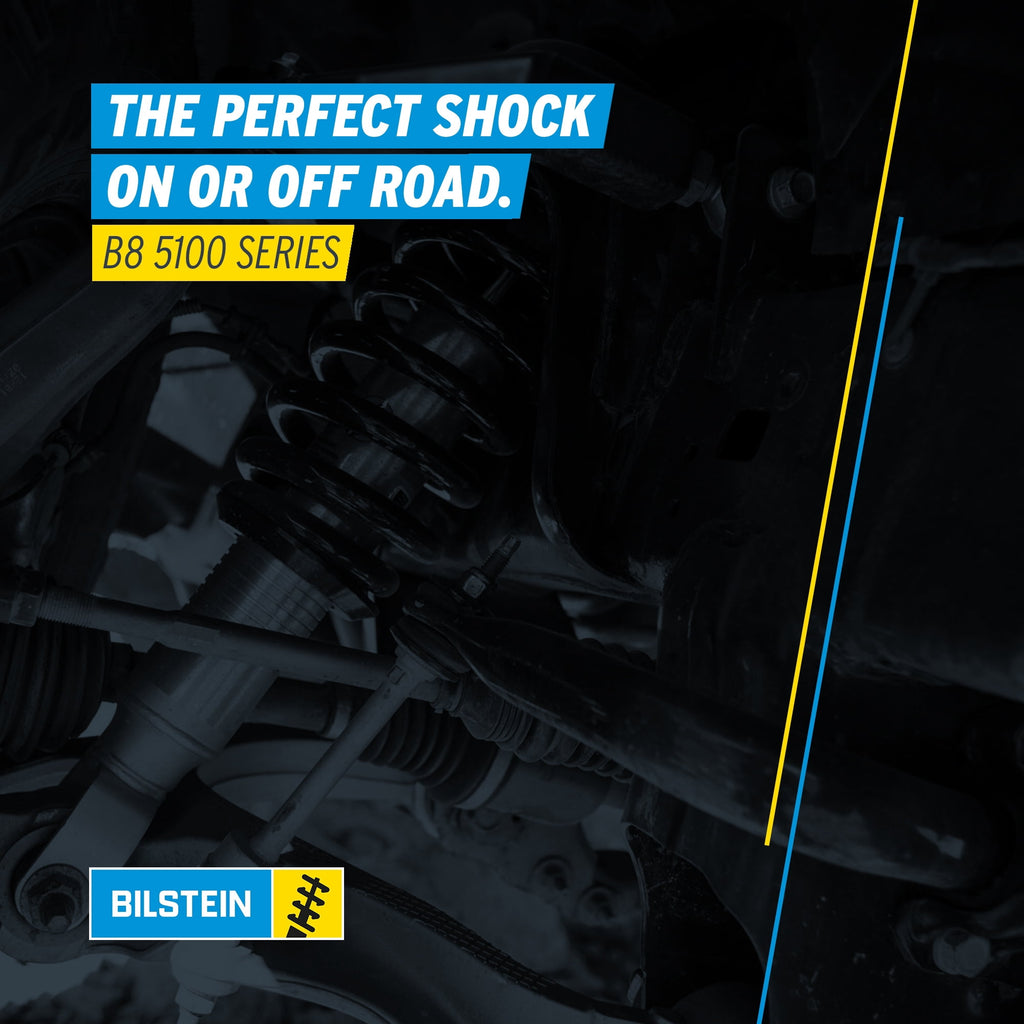 Bilstein Set of Front and Rear B8 5100 Series Shocks Compatible with 2014-2018 Silverado/Sierra 1500 with 0-1 Rear Lift | Provides 0-1.85 Front Lift