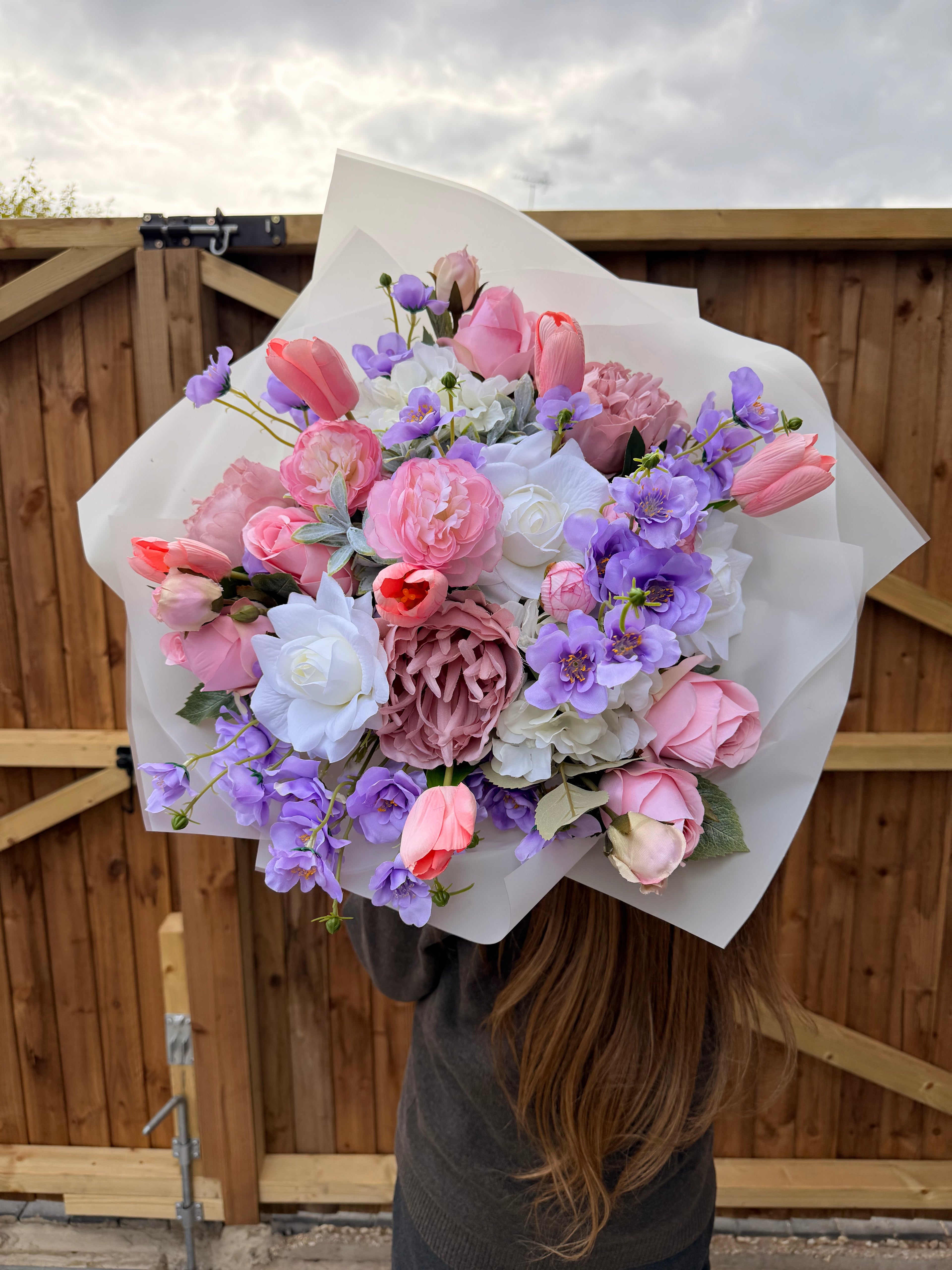 Pastel Artificial Bouquet