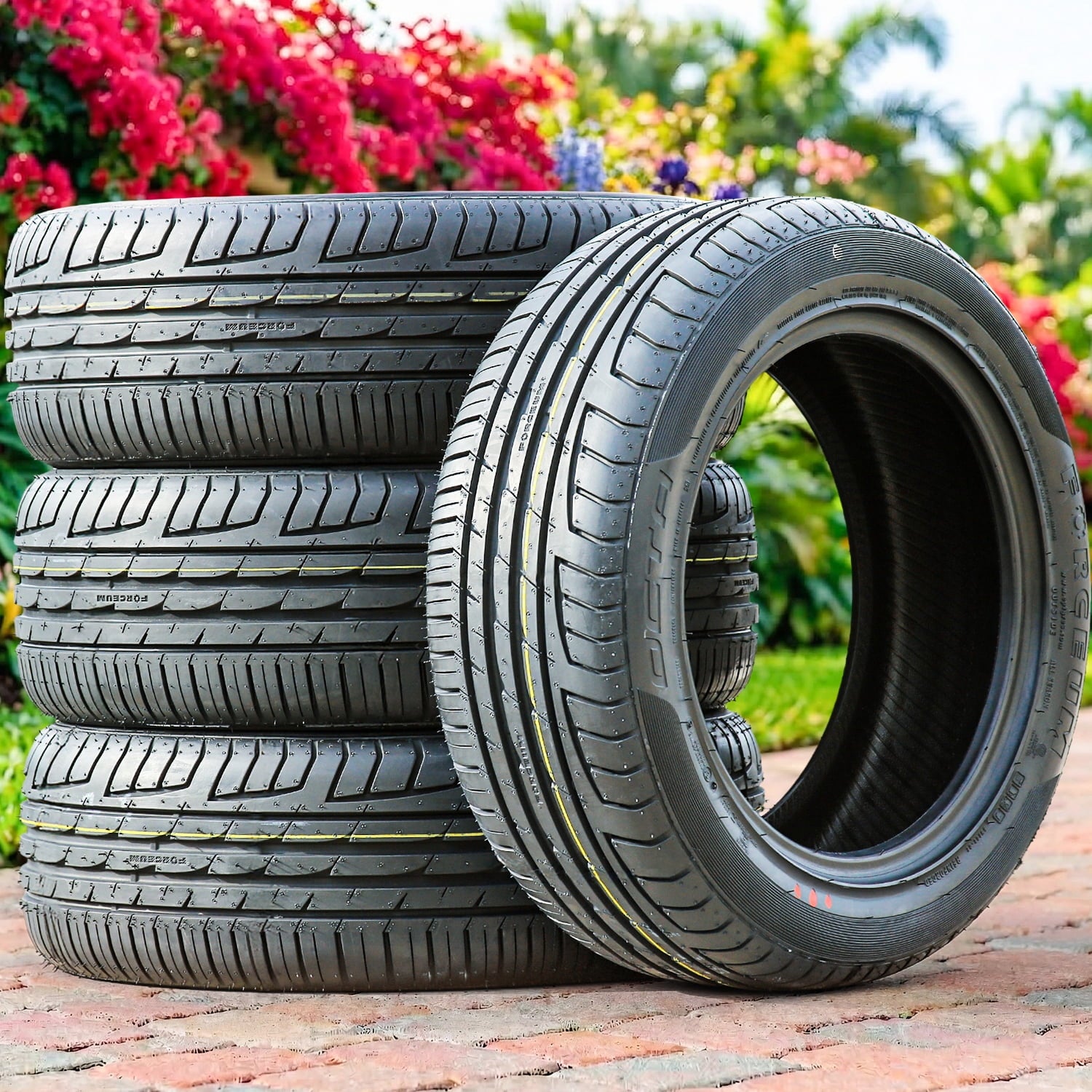 Set of 4 Forceum Octa 215/55ZR17 215/55R17 98W XL High Performance a/s All Season Tires