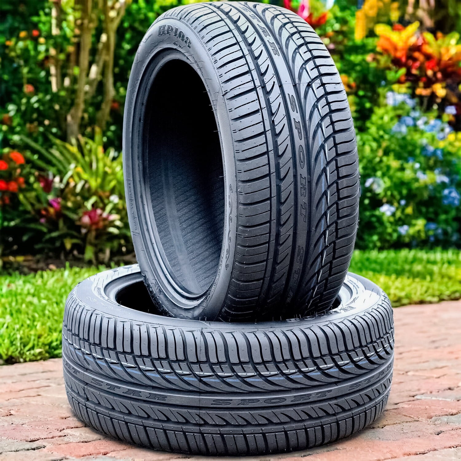 Set of 4 Fullway HP108 205/70R15 96H Performance a/s All Season Tires