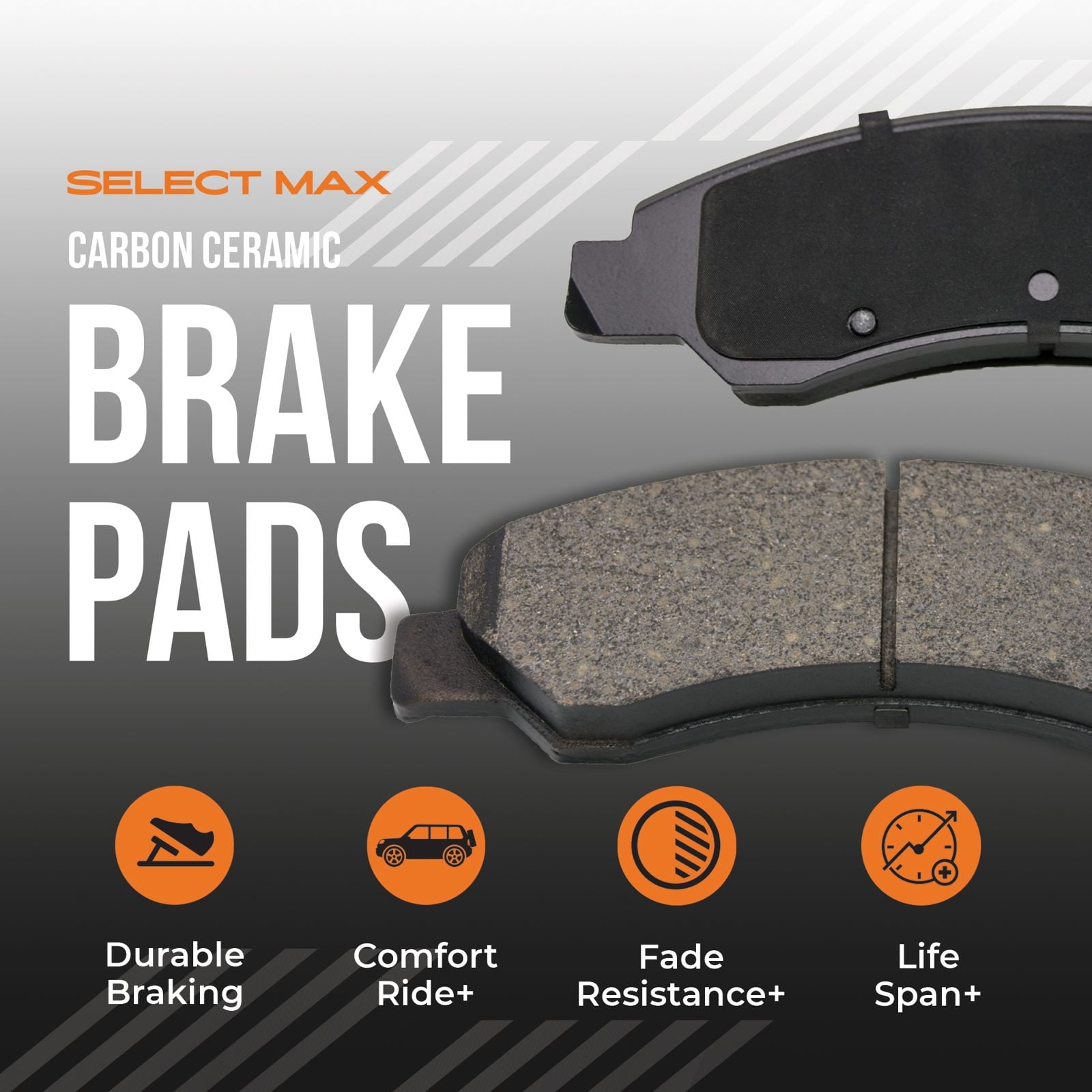Max Advanced Brakes - Brake Kit for 2017 2018 2019 2020 Acura MDX w/ 3.5 V6 Engine Front and Rear Replacement Cross Drilled Disc Brake Rotors and Ceramic Brake Pads